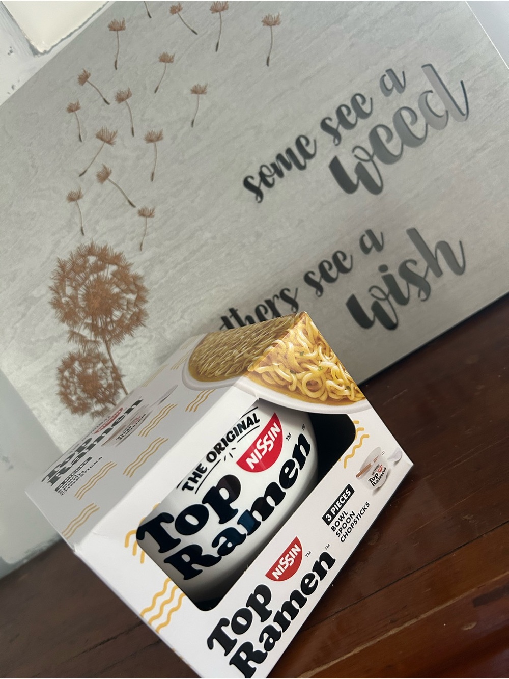 ISSI Top Ramen Bowl Set - White & Red Accents
